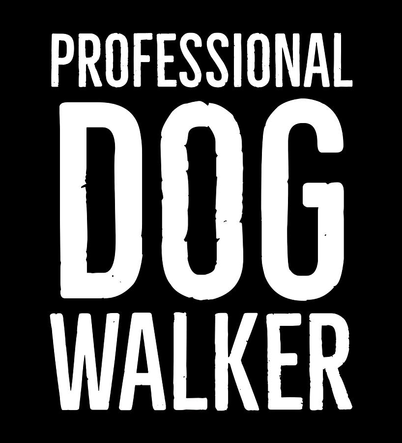 Professional Dog Walker Poster cool nostalgia Painting by Cooper Wilson ...