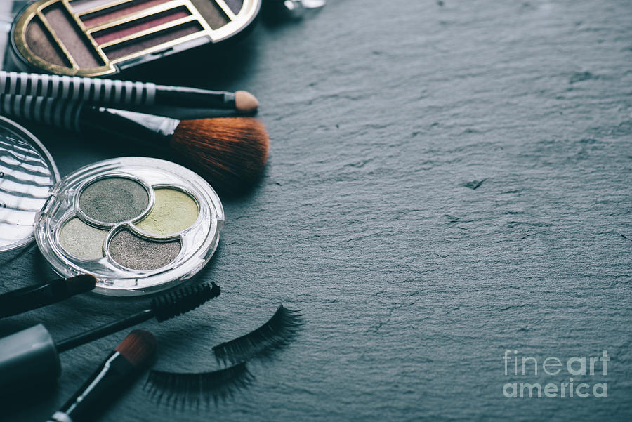 Professional makeup artist set Photograph by Jelena Jovanovic