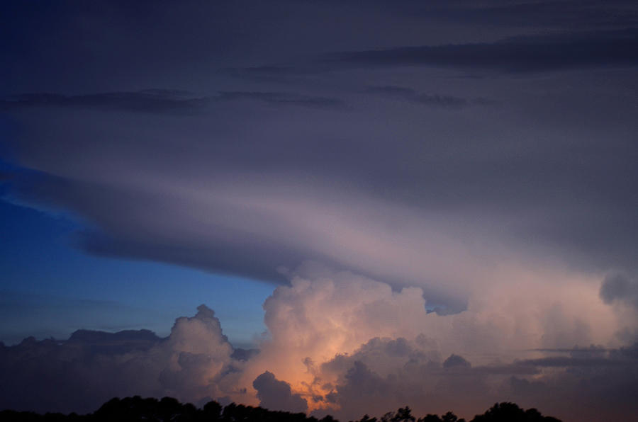 Profile of a Summer Storm  Photograph by Ally White