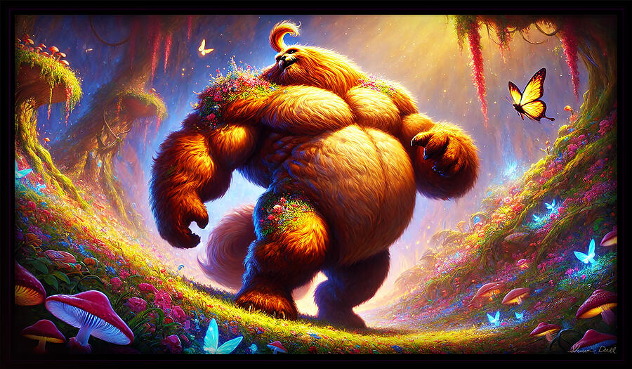 Protobeast X - The Woffi Digital Art by Shawn Dall Protobeast X - The Woffi Digital Art by Shawn Dall