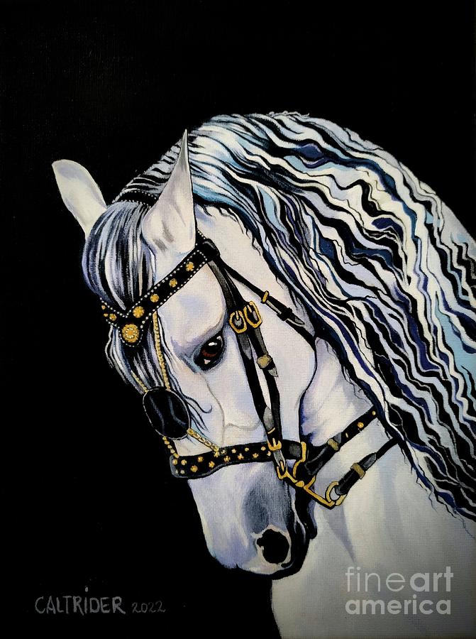 Proud Beauty Painting by Alison Caltrider