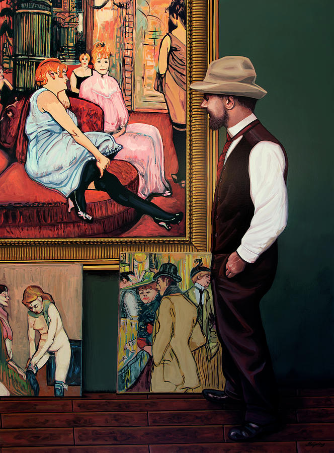 Proud Henri de Toulouse-Lautrec Painting Painting by Paul Meijering