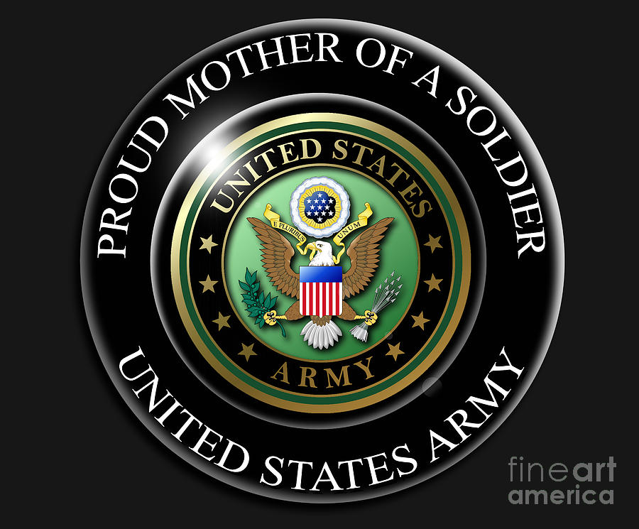 Proud Mother Soldier Digital Art by Bill Richards