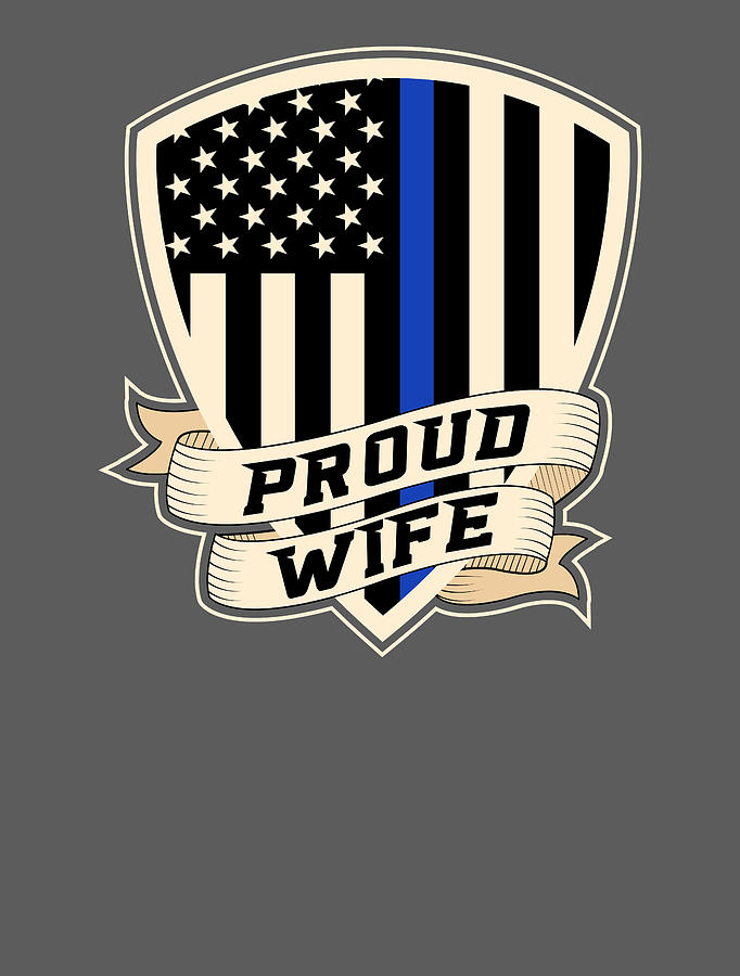 Thin Blue Line Proud Husband Patch Law Enforcement 