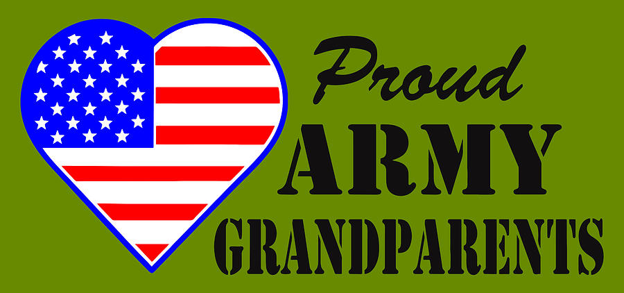 Proud U.S. Army Grandparents Photograph by Keith Webber Jr