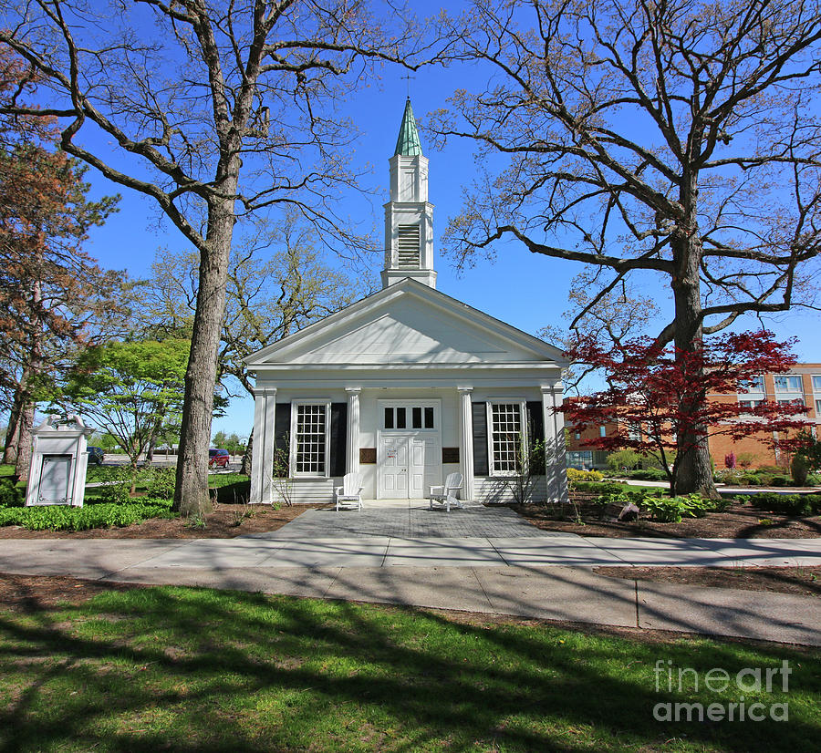 Prout Chapel Bowling Green State University 6023 Photograph by Jack Schultz