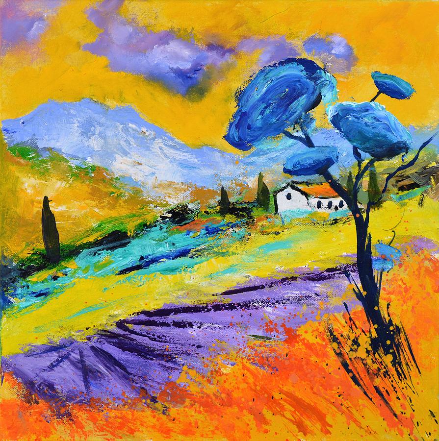 Provence 44 Painting by Pol Ledent