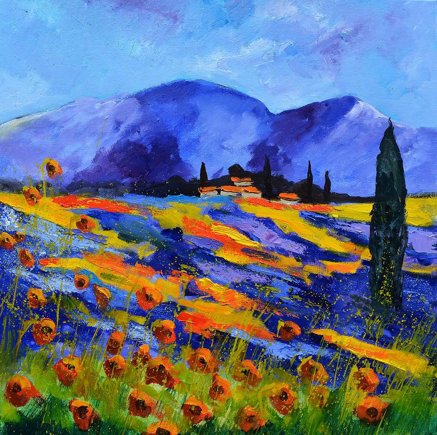 Provence 6621 Painting by Pol Ledent