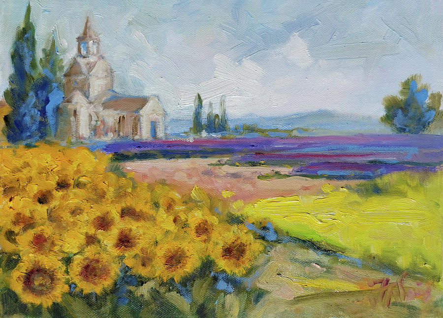 Provence - impressions Painting by Irek Szelag