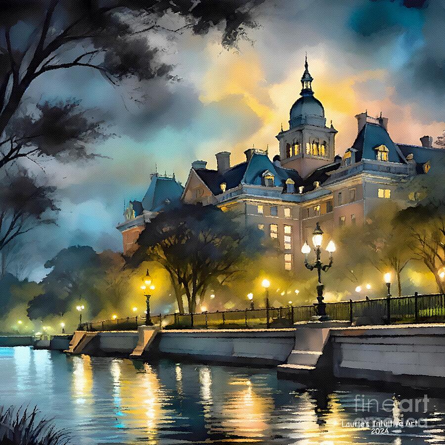 Providence River Digital Art by Lauries Intuitive