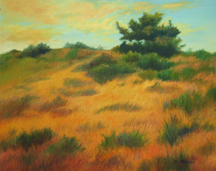 Landscape Painting - Province Lands Cape Cod by Phyllis Tarlow Landscape Painting - Province Lands Cape Cod by Phyllis Tarlow