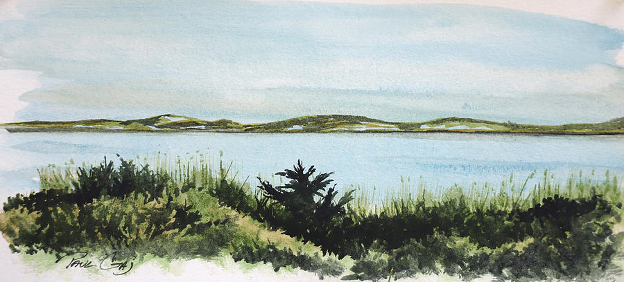 Province Lands From Route Six Painting by Paul Gaj
