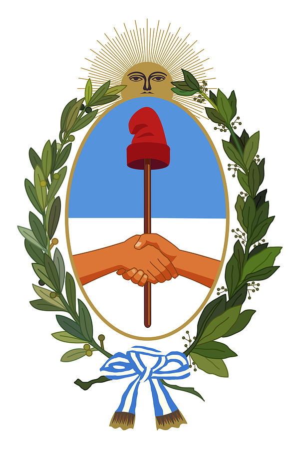 Province of Argentina Coat of Arms Digital Art by A Z - Fine Art America