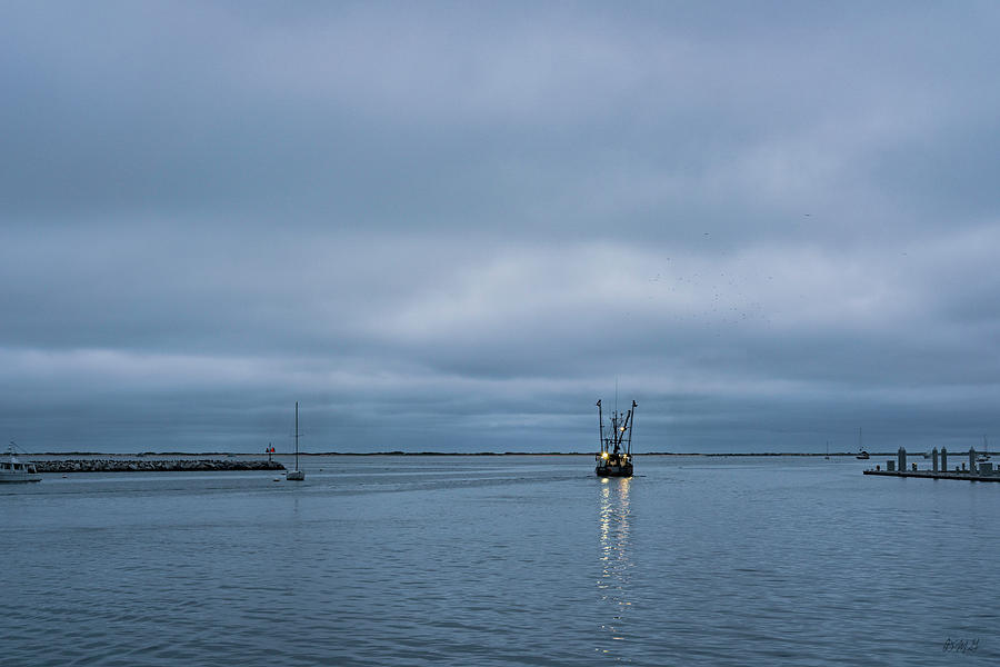 Boat Photograph - Provincetown Harbor IV Color by David Gordon