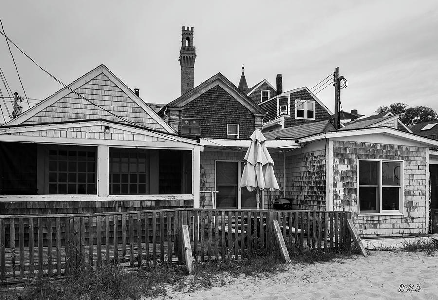 Provincetown Waterfront BW Photograph by David Gordon