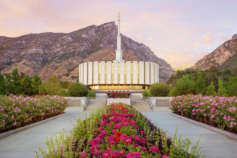 Provo Temple in Summer Photograph by Tausha Schumann - Pixels