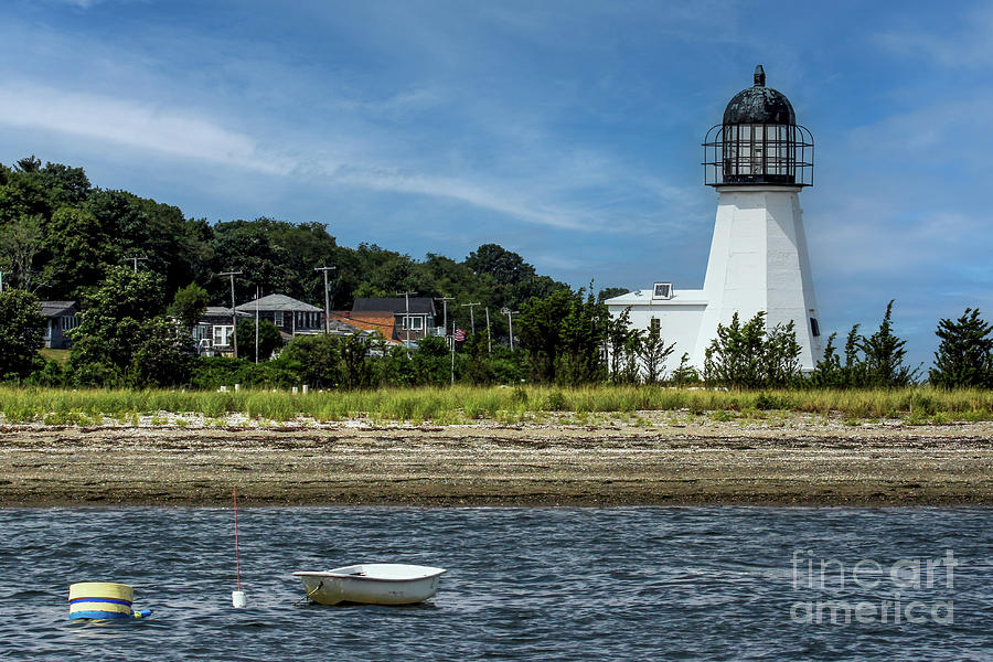 Prudence Island Light Photograph by Scott Moore - Fine Art America