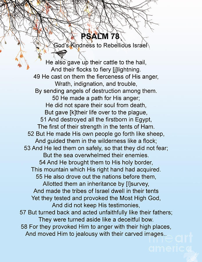 Psalm 78 - Pg 6 Painting by Trilby Cole - Pixels