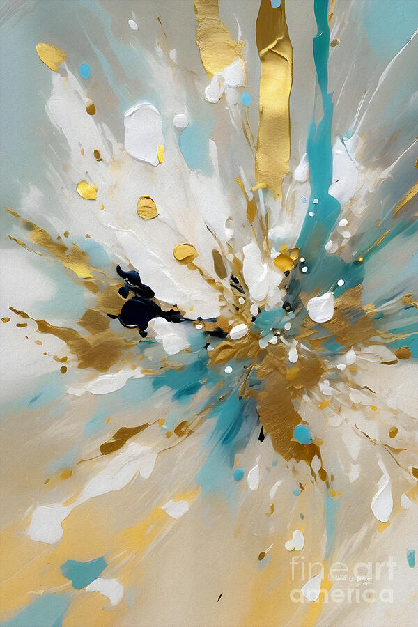 Psalm 97 11 Rejoice in Radiance Painting by Mark Lawrence