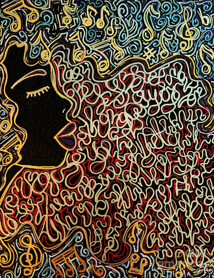 Psalms Painting by B True Xpressions