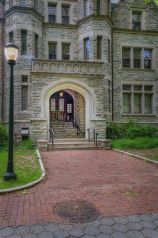 University Of Pennsylvania Photograph - PSI  Upsilon U-Penn by Susan Candelario