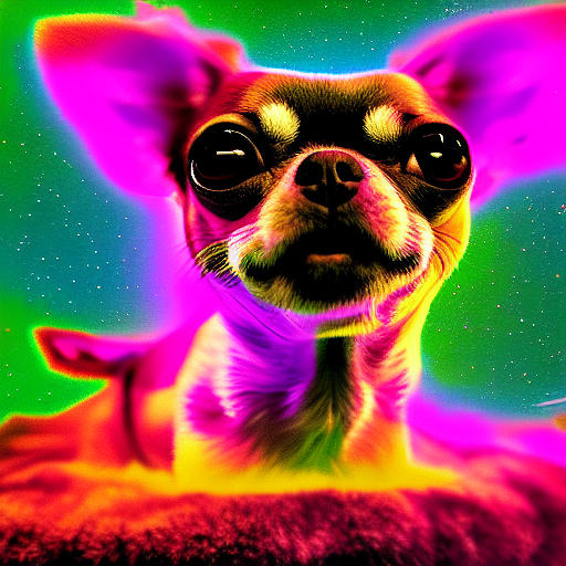 Psychedelic Chihuahua Digital Art by Eric Dunn - Fine Art America