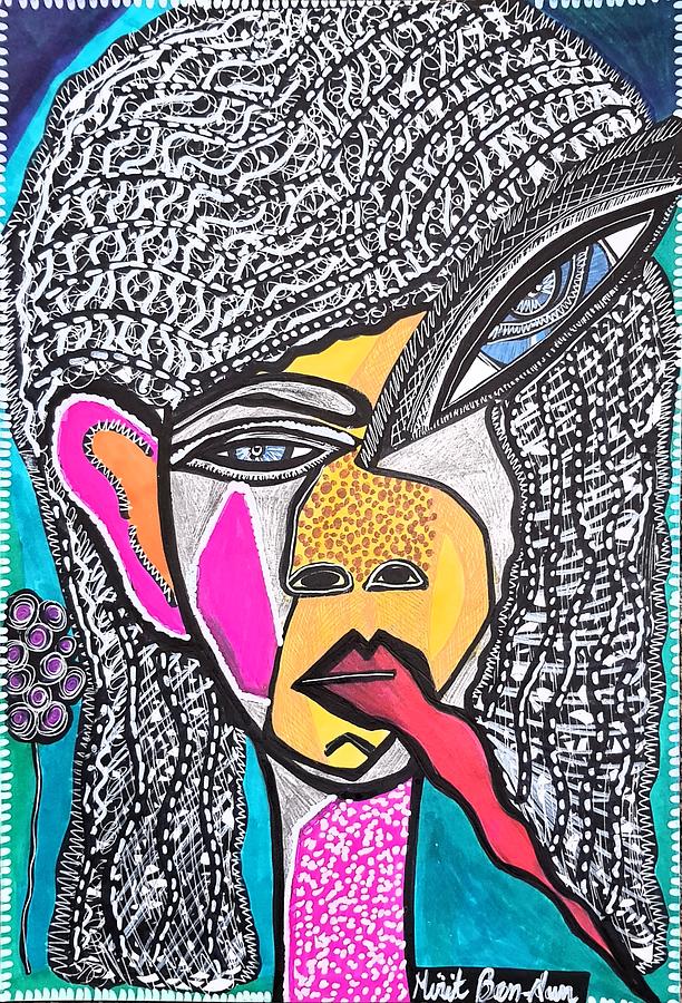 Psychedelic drawings from Israel Drawing by Mirit Ben-Nun | Fine Art ...