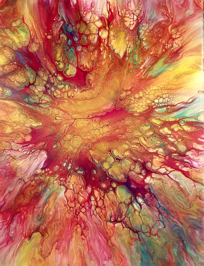 Psychedelic Dreams  Painting by Sue Goldberg