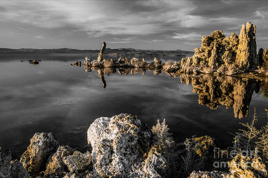 Psychedelic Mono Lake Photograph by Michael McCormack
