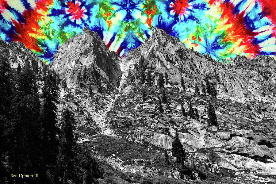 Psychedelic Mountain #1 Photograph by Ben Upham III