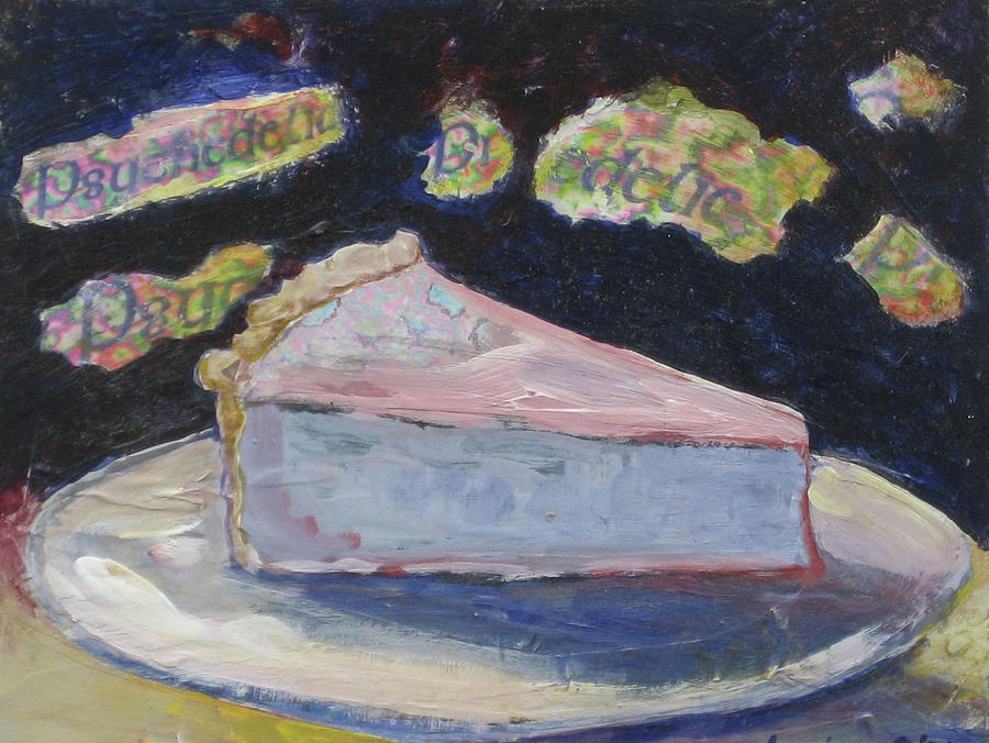 Psychedelic Pi - Tribute to Wayne Thiebaud Painting by Douglas Jerving