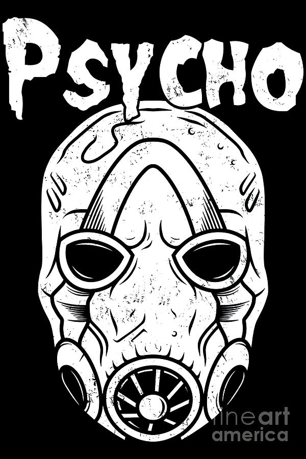 Psycho Painting by Ben Lewis - Fine Art America