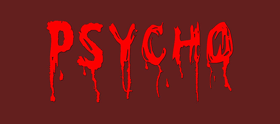 Psycho Bloody retro aesthetic Painting by Brown Pete | Pixels