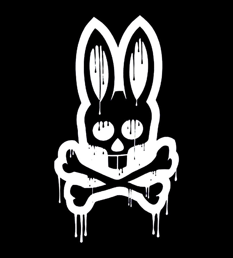 Psycho Bunny Logo Digital Art by James Martin - Pixels