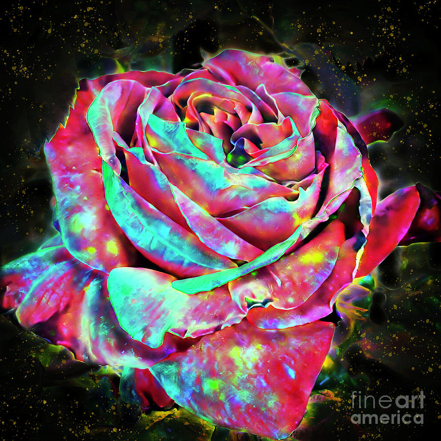 Psycho Rose Digital Art by Denise Deiloh