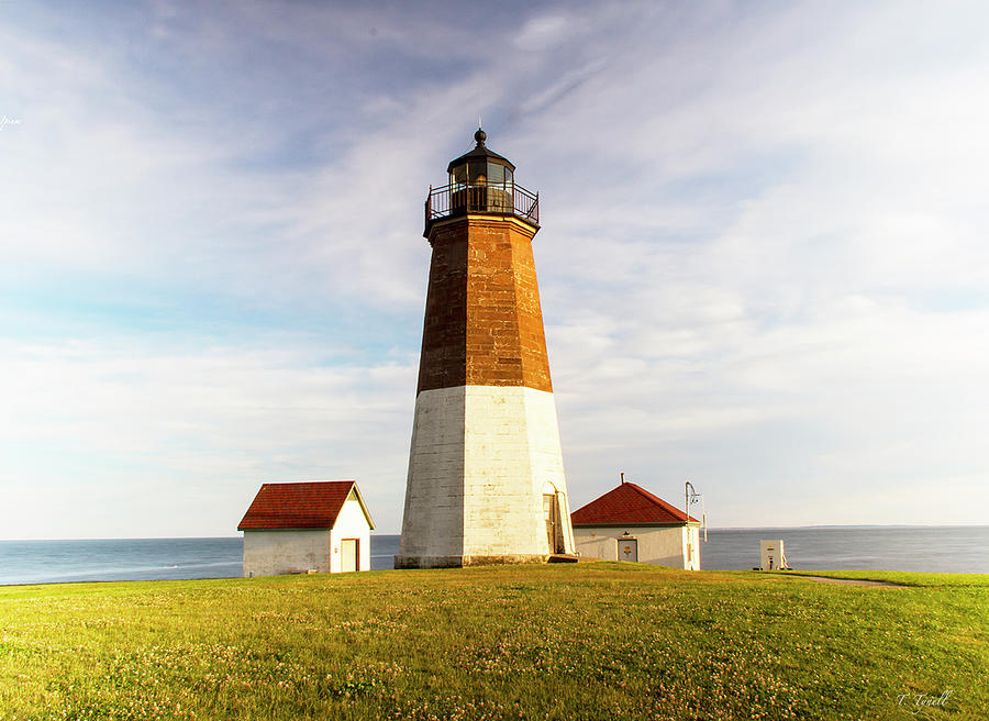 Pt. Judith Lighthouse Photograph by Thomas Tynell - Fine Art America