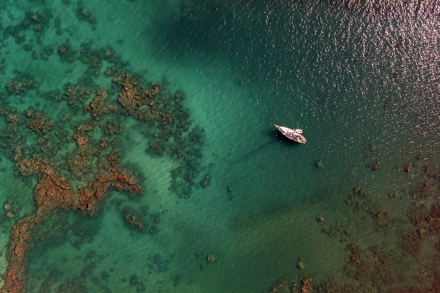 Puako Bay Aerial Photograph by Christopher Johnson