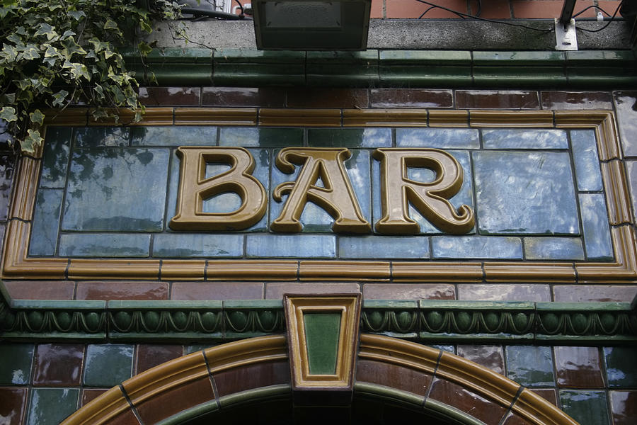 Pub Fascia Lettering Photograph by Stocknshares