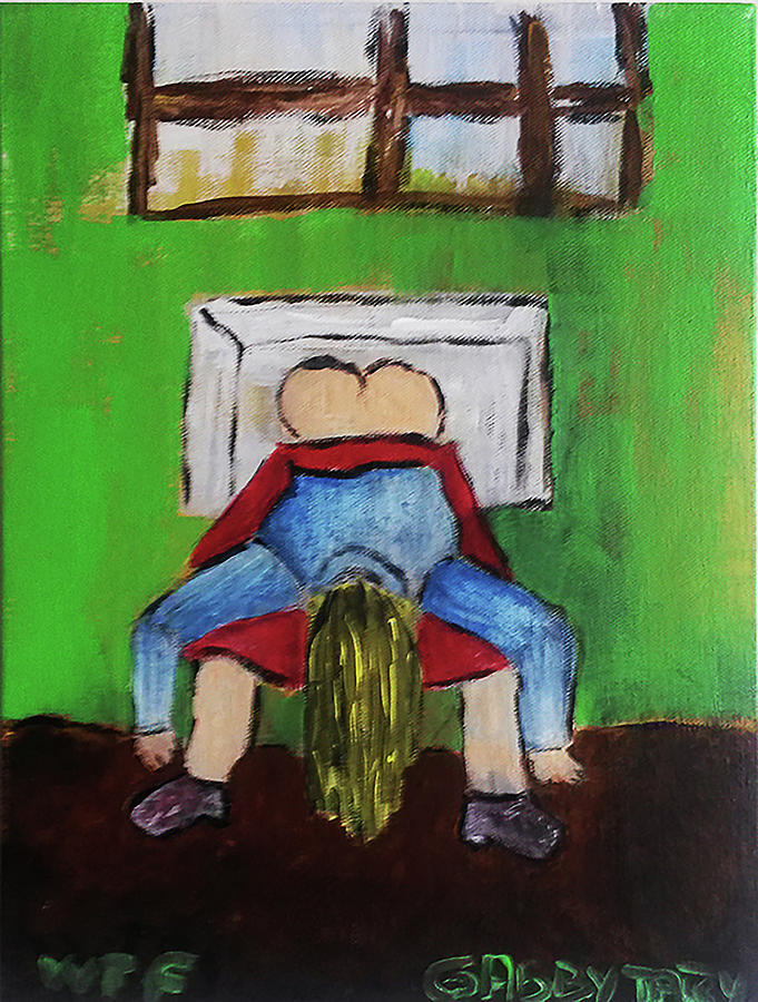 Puberty Painting by Gabby Tary