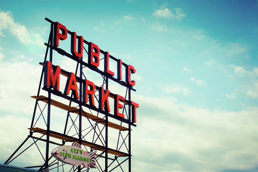Public Market Photograph by Sonja Quintero