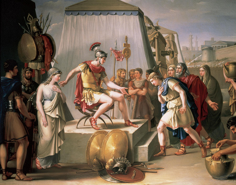 Scipio Painting - PUBLIO CORNELIO SCIPION EMILIANO AFRICAN -c.184 BC-129 BC-. Roman general and politician. Elected... by Album