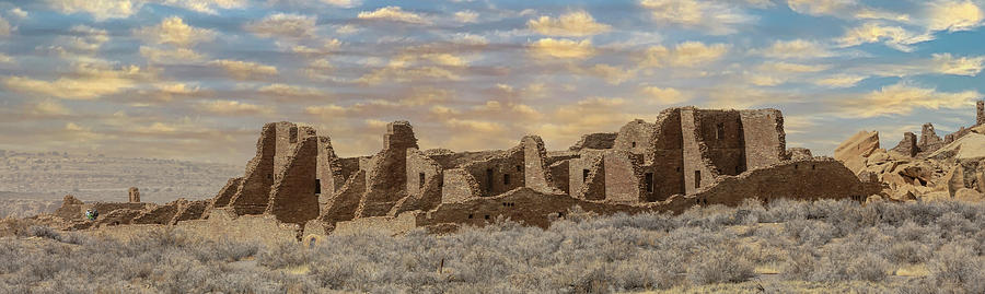 Pueblo Bonito - Chaco Canyon Photograph by Stephen Stookey