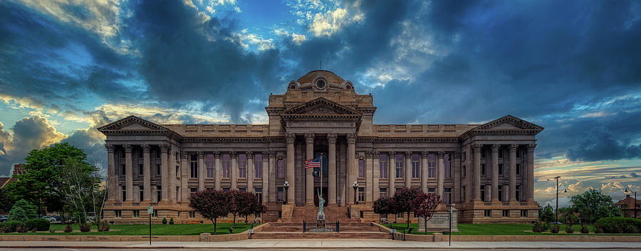 Pueblo County Courthouse At Sunset Photograph by Mountain Dreams - Pixels