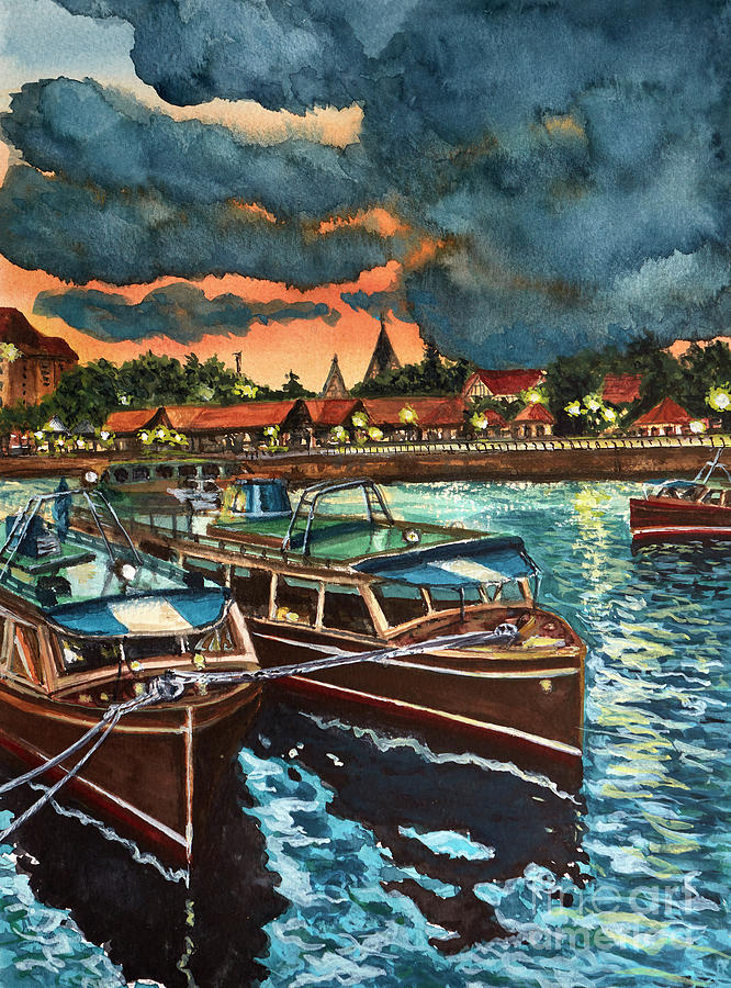 Puerto de Tigre Painting by Bernardo Galmarini
