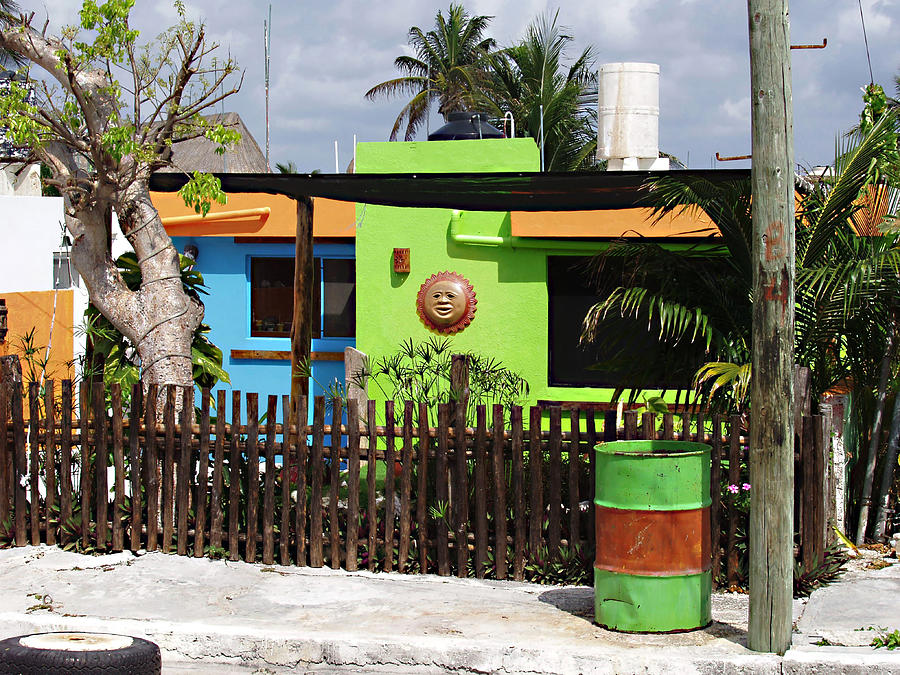 Puerto Morelos Casa Photograph by Ellen Henneke