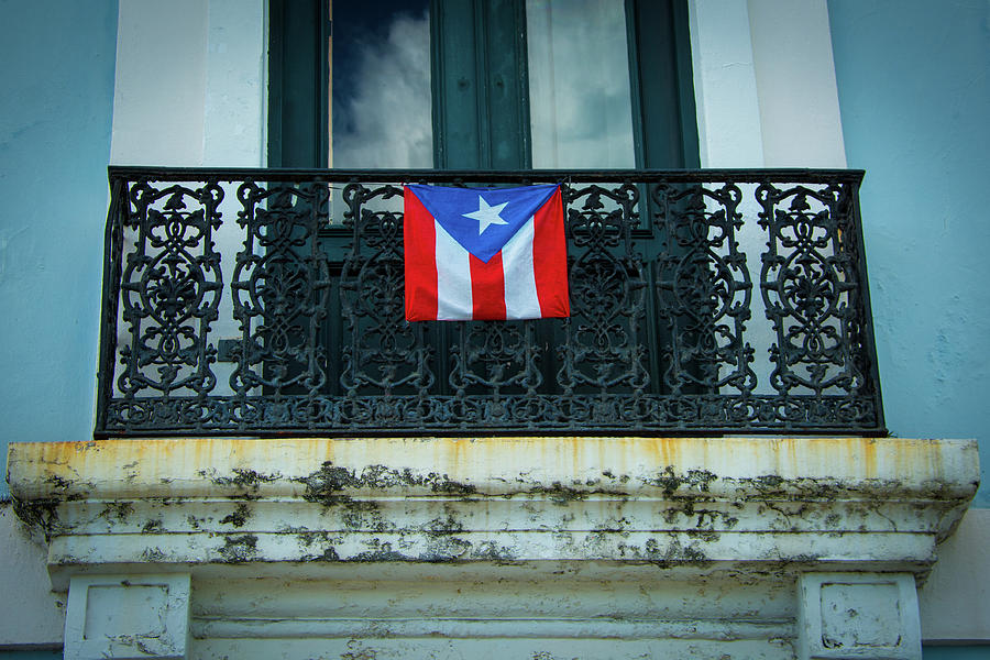 Puerto Rico Window Hanging Flag 