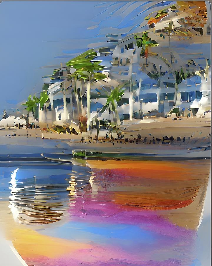 Puerto Vallarta  Digital Art by Rod Turner