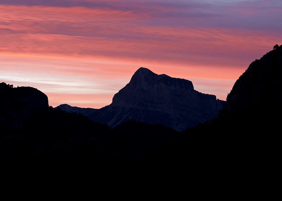 Puertolas Valley sunrise Photograph by Stephen Taylor