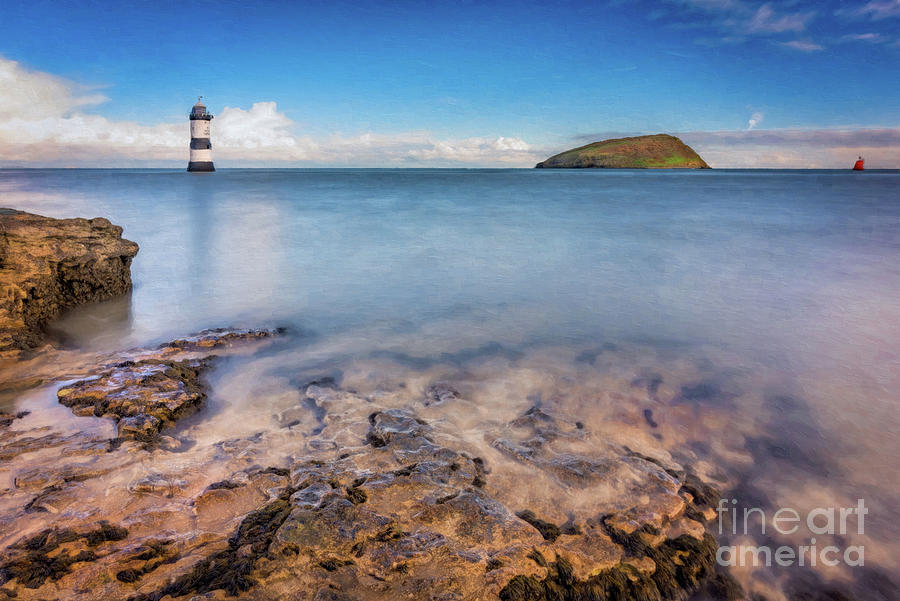 Puffin Island Lighthouse Art Photograph by Adrian Evans