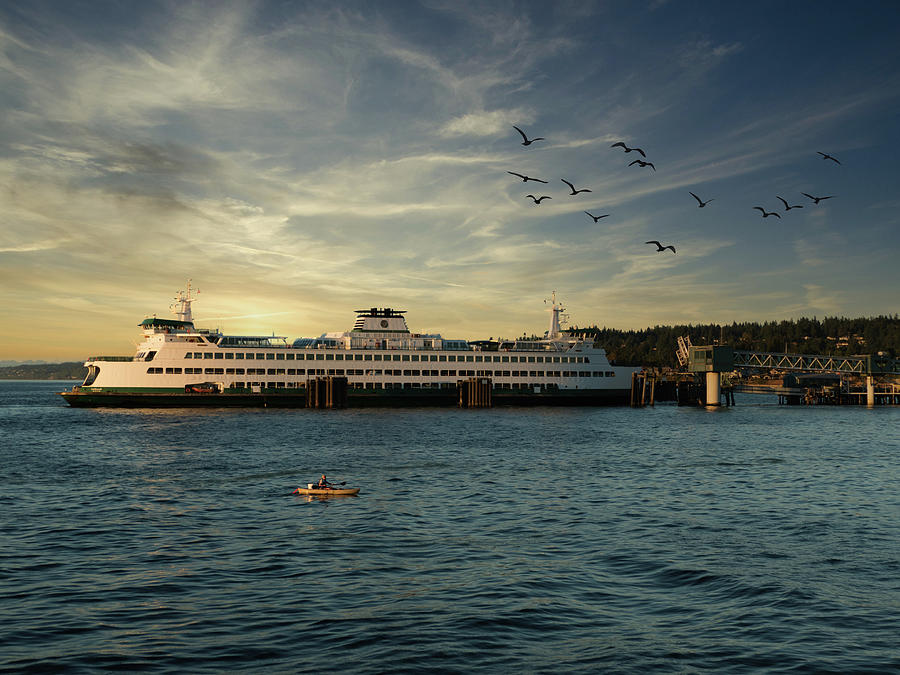 Puget Sound Serenity Photograph by Segura Shaw Photography